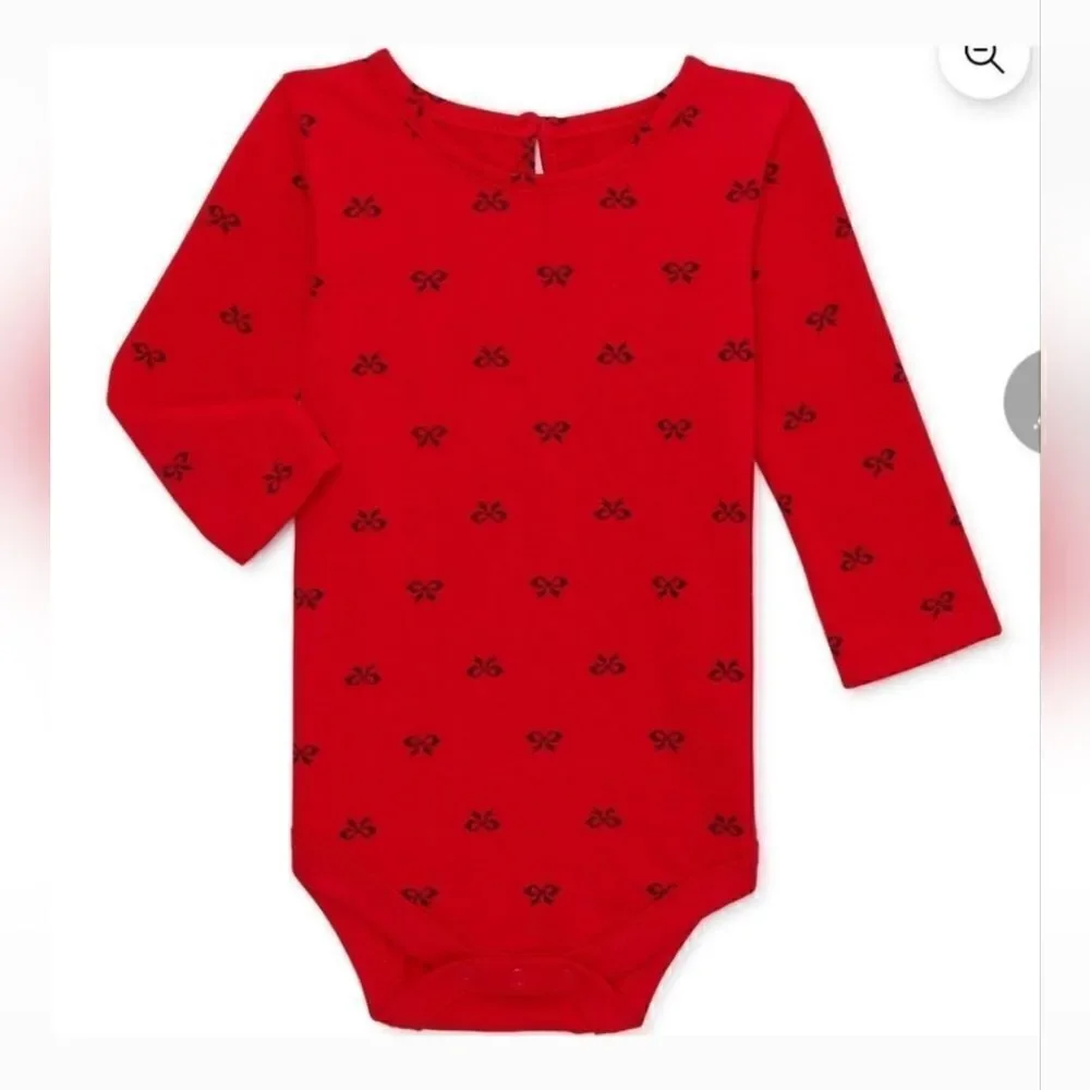 New baby girl Christmas outfit bundle of overall outfit sets